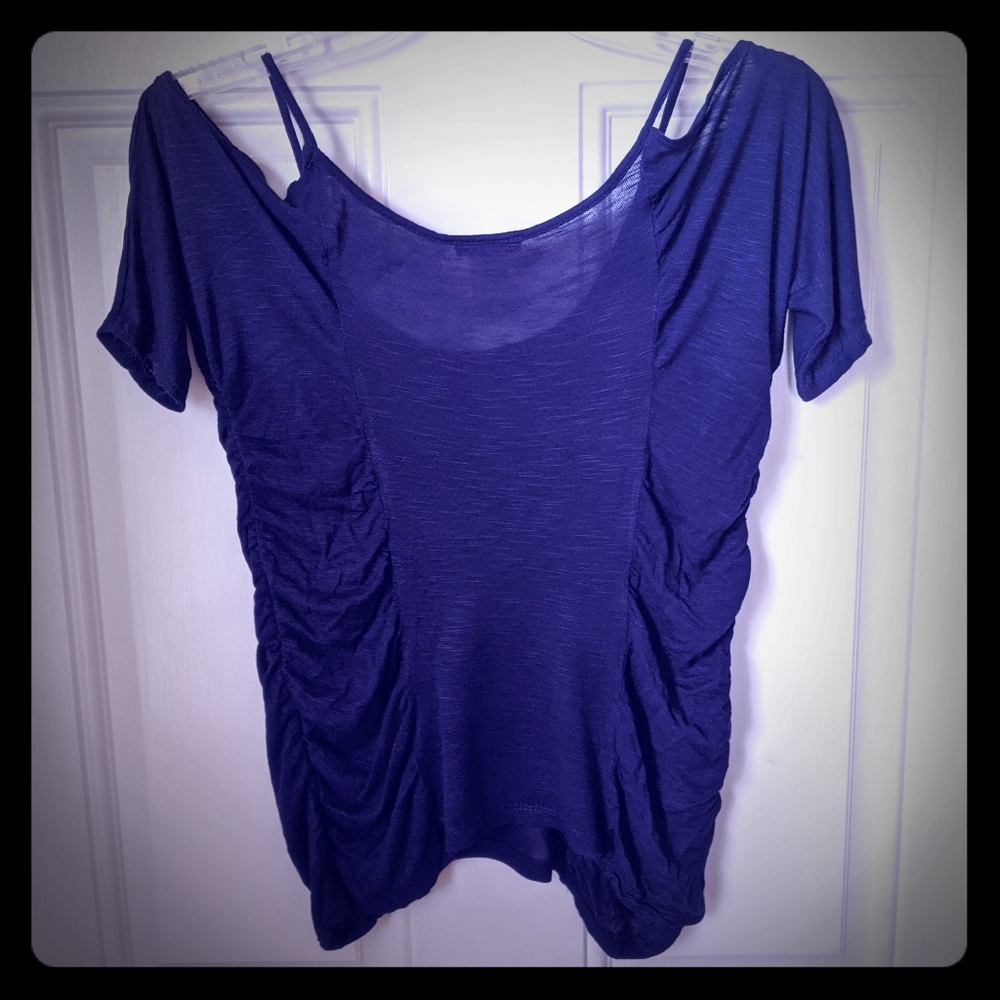 Navy blue blouse